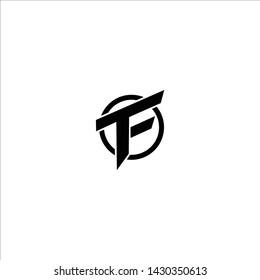 Initial Letter TF Design Logo