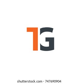Initial Letter TG Design Logo