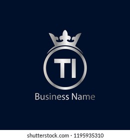 Initial Letter TI Logo Template Design
