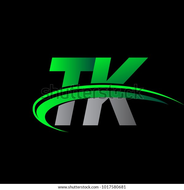 Initial Letter Tk Logotype Company Name Stock Vector (Royalty Free ...