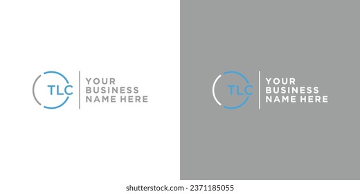 Initial Letter TLC Logo Icon Vector