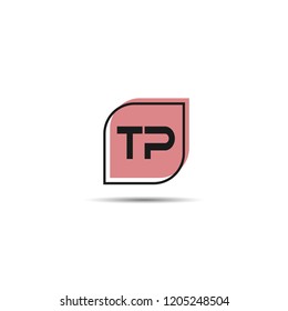 Initial Letter TP Logo Template Design