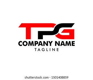 Initial Letter TPG Logo Template Design