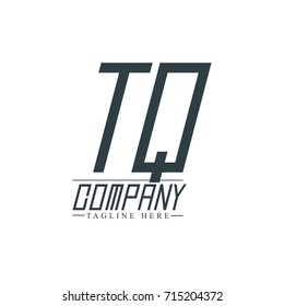 Initial Letter TQ Design Logo Template