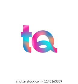 Letter Kt Logo Colorful Splash Background Stock Vector (Royalty Free ...
