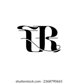 
Initial letter TR logo design creative modern symbol icon monogram