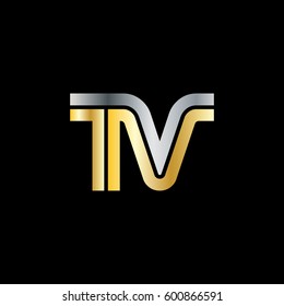 Initial Letter TV Linked Design Logo