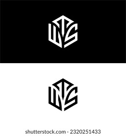 Letra inicial diseño del logotipo TWS hexagon, florecer, desarrollar, natural, de lujo, simple, logotipo de finanzas, inmobiliario, adecuado para su empresa.
