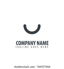 Initial Letter U Design Logo