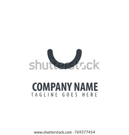 Initial Letter U Design Logo Stock Vector Royalty Free 769377454