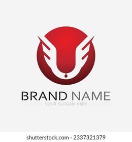 Initial letter U logo business and design icon vector