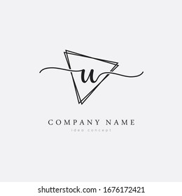 Initial Letter U Logo Vector EPS10