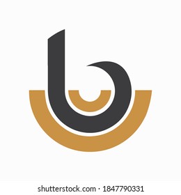 Anfangsbuchstaben-ub oder -Logo-Vektordesign