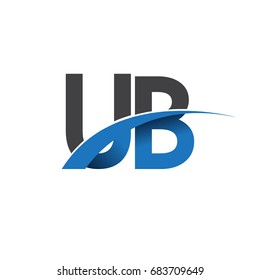 Initial Letter Ub Logotype Company Name Stock Vector (Royalty Free ...