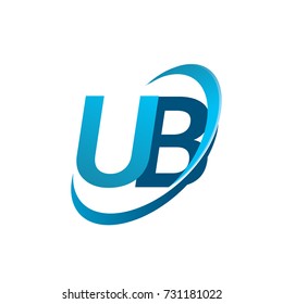 Initial Letter Ub Logotype Company Name Stock Vector (Royalty Free ...