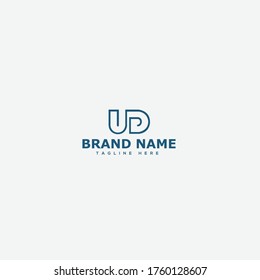 Initial Letter UD Design Logo