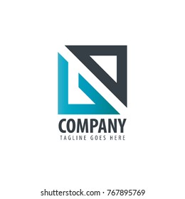Initial Letter UD Design Logo