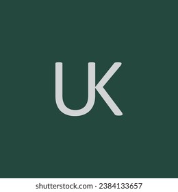 Initial Letter UK Logo Design Outstanding Creative Modern Symbol Sign
