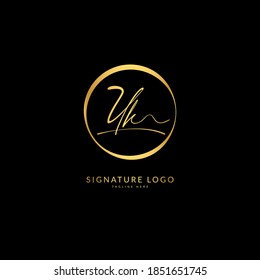 Letra inicial en el Reino Unido. Plantilla de diseño de logotipo de firma de monograma. Concepto de logotipo mínimo para empresas y empresas.