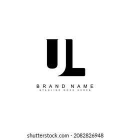 Initial Letter UL Logo - Simple Business Logo