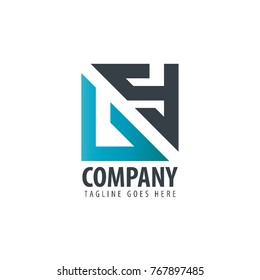 Initial Letter UY Design Logo