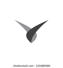 Initial Letter V Abstract Design Logo - Elements