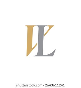 Letra inicial V e design do logotipo L 002