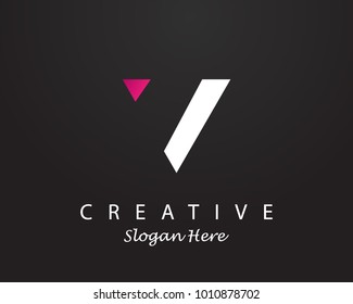 Initial Letter V logo Concept