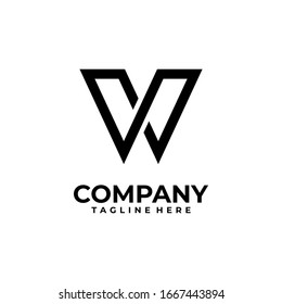 initial letter V logo design vector inspiration