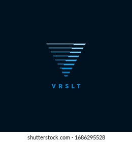 Initial Letter V Logo design