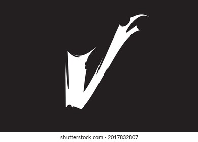 Initial Letter V Logo Design Template 