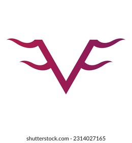 Logo de la carta inicial Vector libre de diseño