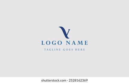 Initial Letter V logo design