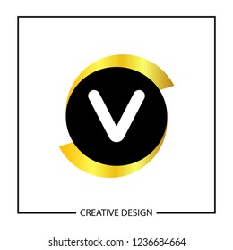 Initial Letter V Logo Template Vector Design