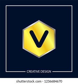 Initial Letter V Logo Template Vector Design