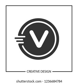 Initial Letter V Logo Template Vector Design