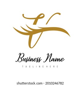 Initial Letter V Modern Luxury Eye Lash, Lashes, Beauty, Salon, Spa, Cosmetic, Makeup Business Logo Concept