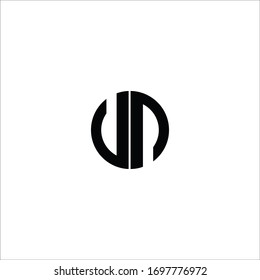 Initial letter va or av logo vector design template