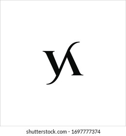 Initial letter va or av logo design template