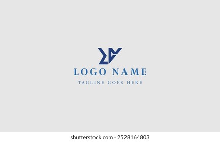 Initial Letter VA logo design
