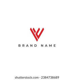 Initial Letter VC logo icon design template element
