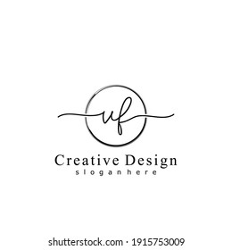 Letra inicial logotipo de caligrafía de VB manuscrito. Alfabeto escrito a mano en la plantilla de logotipo. Letras y alfabeto para el diseño de su logotipo.