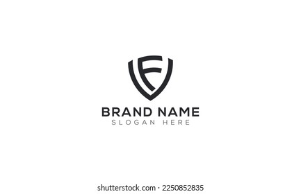 Initial Letter VF Logo Design Minimal Lettering Logo VF Logo Design.