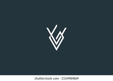 Initial Letter VG or GV Logo Design Vector Template