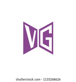 Initial Letter VG Logo Design, Hexagonal Shape with Infinity Style