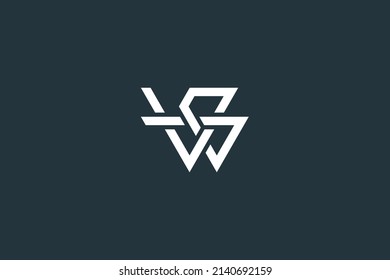Initial Letter VG Logo Design Vector