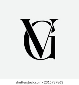 Initial Letter vg Logo Design Outstanding Creative Modern Symbol Sign