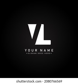 Initial Letter VL Logo - Simple Business Logo