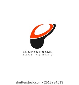 initial letter VP logo design vector