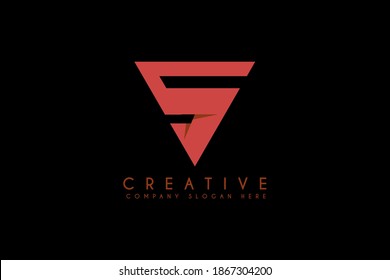 Initial letter VS logo design vector illustration. letter VS business consulting logo design template element